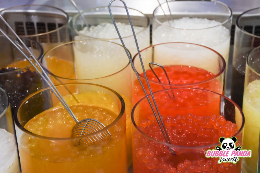 Boba ( burbuļtējas bumbiņas)