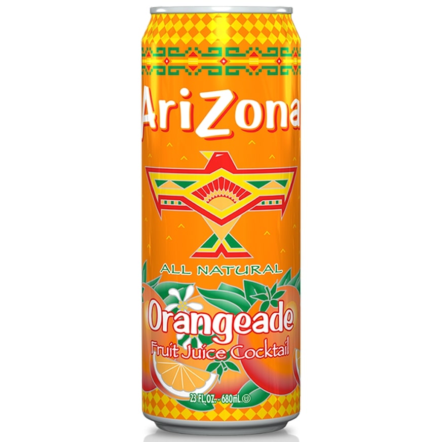 Tējas dzēriens ARIZONA (ORANGEADE), 652ml