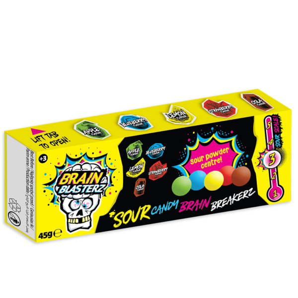Konfekte BRAIN BREAKERZ, 45g